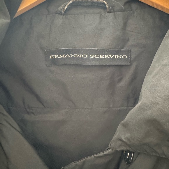 Preloved Black Ermanno Scervino jacket with leather fringes - Picture 7 of 14